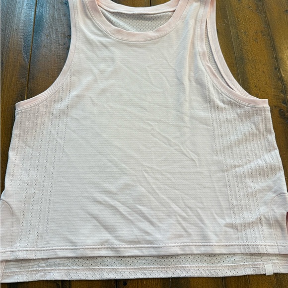 lululemon athletica Light Pink Perforated Tank Top - Picture 3 of 3